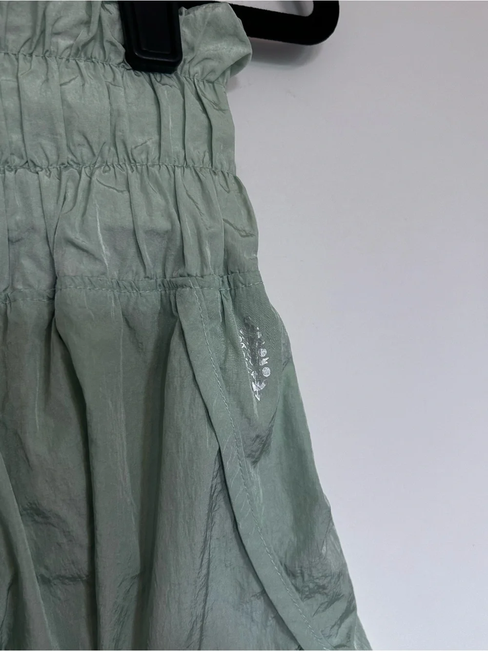 Free‎ People Movement Light Green Athletic Workout Shorts Size Small